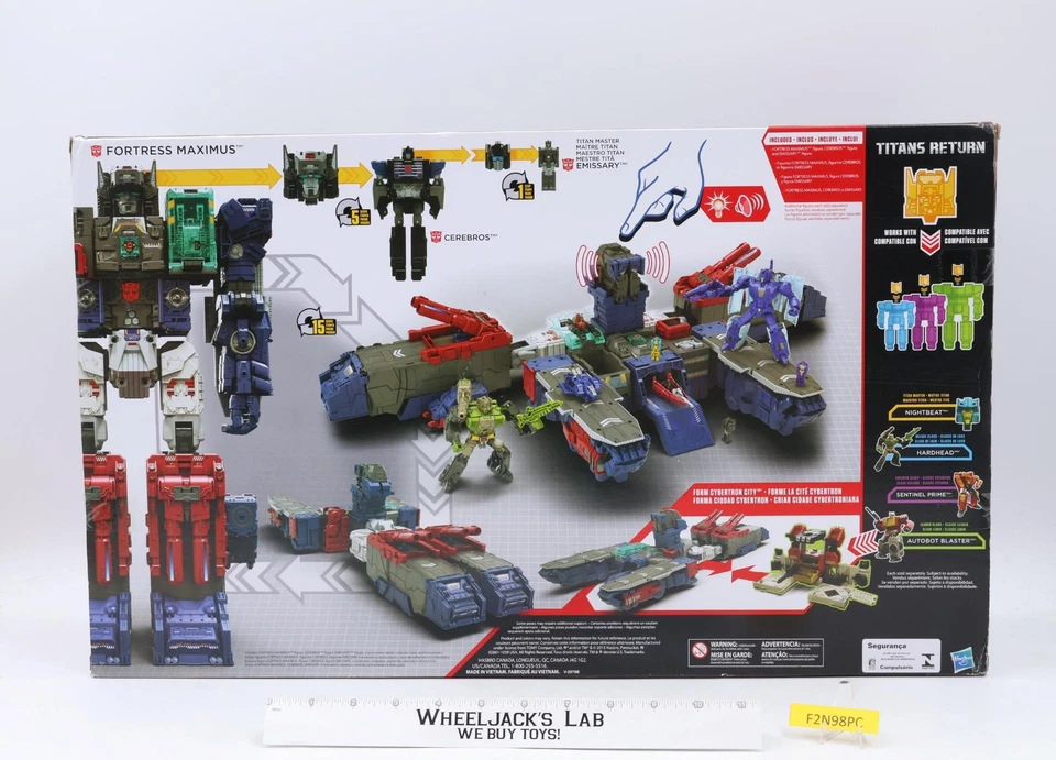 Fortress Maximus Transformers Titans Return 2015 Hasbro Action Figure NEW SEALED - Image 3 of 4