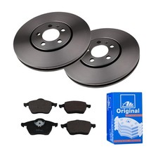 ATE BREMSSCHEIBEN Ø288MM + BREMSBELÄGE VORNE FÜR VW PASSAT B3/B4 GOLF III VENTO