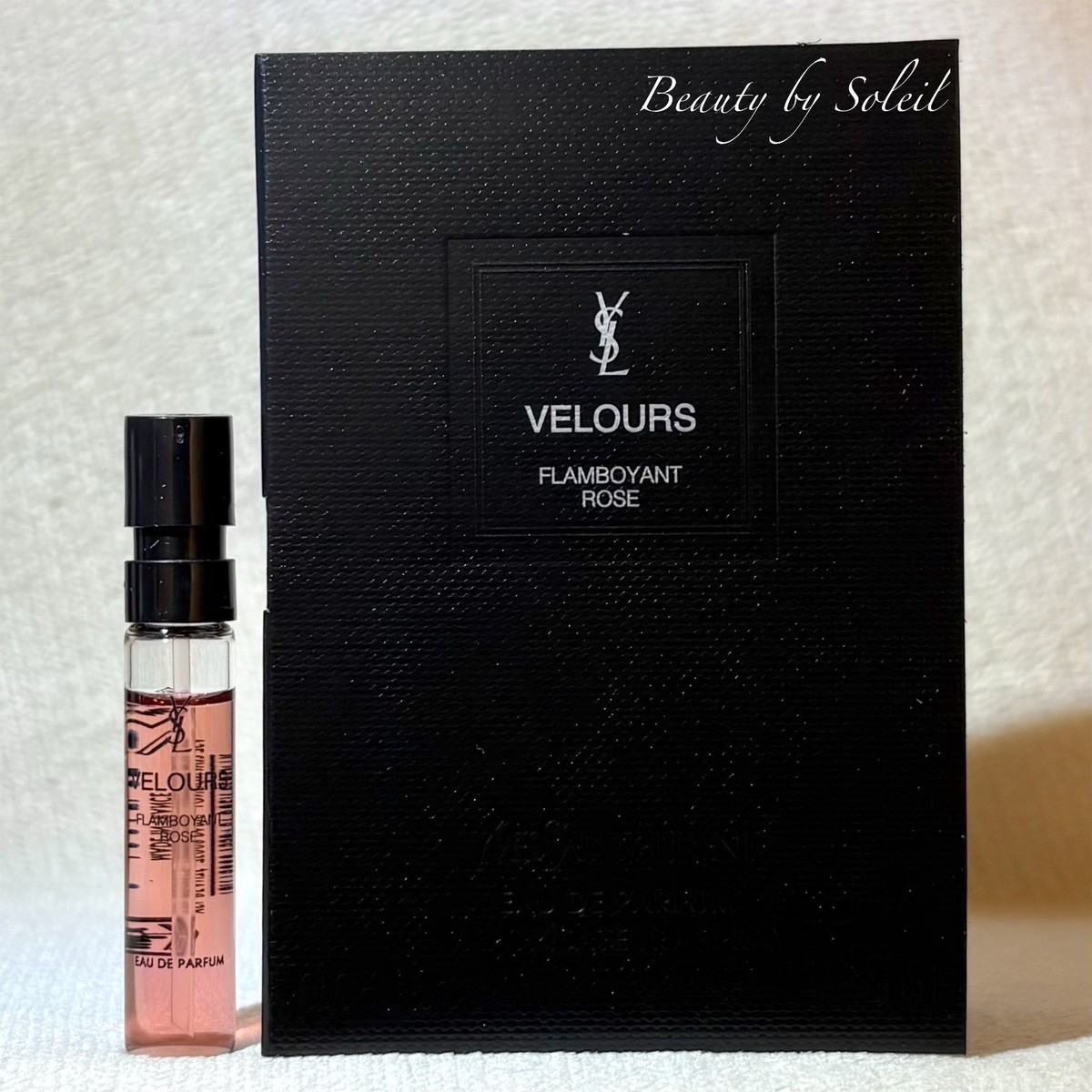 Yves Saint Laurent Velours Flamboyant Rose Eau de Parfum Sample