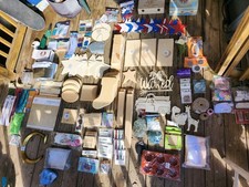 HUGE Arts and crafts supplies lot, OVER 220 Items