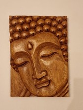 Buddha Relief Bild aus geschnitztem Holz