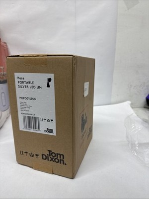 Tom Dixon Pose Portable Light High Silver ABS