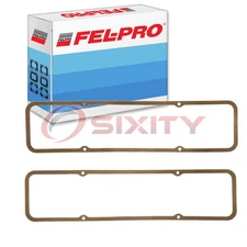 Fel-Pro Valve Cover Gasket Set for 1979-1986 GMC K3500 5.7L 6.6L V8 Engine bx