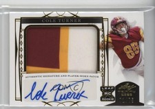 2022 Leaf Trinity Patch Auto Gold 71/75 Cole Turner #PA-CT1 Patch Auto s5q