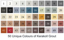 Kerakoll Fugabella Tile Grout 50 Colours Flexible Grout 1 Bag or Box of 4