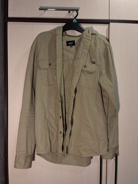 Men Huf Jacket Khaki 38