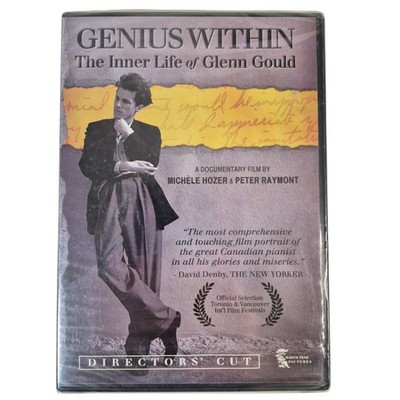 Genius Within Glenn Gould DVD Directors Cut Documentary Brand New