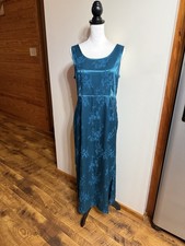 Vintage Karin Stevens 2 Piece Maxi Dress & Shacket M Fairy Cottage Whimsical