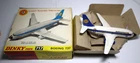 Vintage Dinky Meccano Diecast Boeing 737 Lufthansa Jumbo Jet EXIB 717