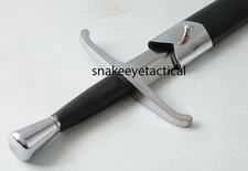 15th Century Hand-And-A-Half Full Tang Tempered Battle Ready Hand Forged Sharp