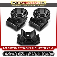 3x Montaje de motor y transmisión para Chevrolet Tracker Suzuki Vitara XL-7