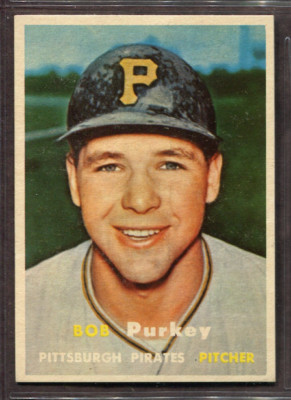 1957 Topps Set-Break #368 Bob Purkey NM-MT OR BETTER *JAYSACE*