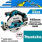 Makita 18V LXT 165Mm Brushless Circular Saw, Cordless Li-Ion - Skin Only DHS680Z