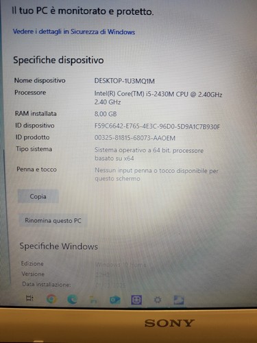 Sony Vaio VPCEH2Q1E - i5-2430M - GeForce 410M - RAM 8GB - SSD 128GB - Win 10 - Bild 5 von 14