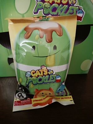 NEW! CATS vs PICKLES plush bean 4'' YOU PICK GOLD WAVE series