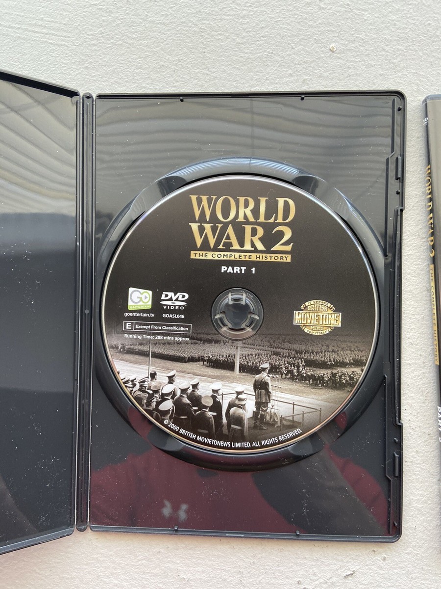 2000 | World War 2 The Complete History Part 1 & 2 DVDs | eBay