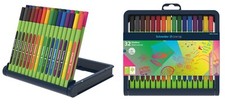 Schneider Line-Up Fineliner, 0.4 mm, Adjustable Stand, 32 Ink Colors, 32 Pens 