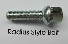 10x Mercedes Radius Radschraube verl&auml;ngert M14 x1,5mm 60mm Gewindel&auml;nge W220