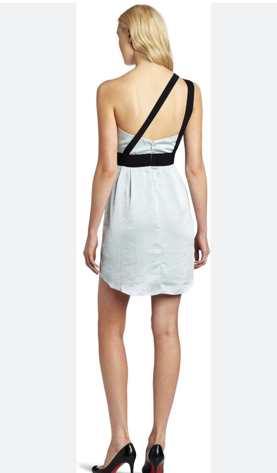 flirty cocktail dresses La Femme Plus Size Short Jersey Off the Shoulder Dress - Red short beaded sleeveless homecoming Women's Black / White Size:X-Large 14 bison-leather