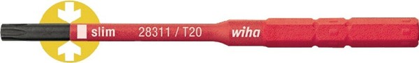 Wechselklinge Slimbit Electric Torx T 20 X 75 Mm Vde Isoliert Wiha-image