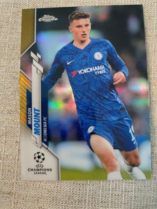 2019 Topps Chrome UEFA Champions League Mason Mount Gold ...
