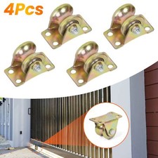 4 Stk U-Nut Rollenrad Umlenkrolle Mit 2 Kugellager Seilrolle Für Seile Stahlseil