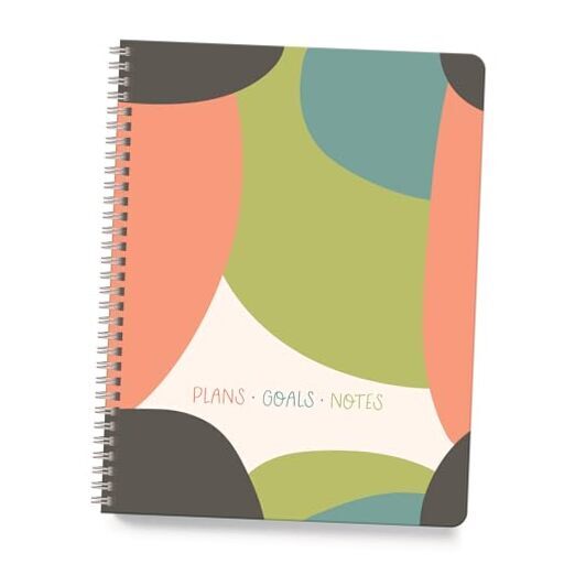 Designer Papers, Flex Cover Single Pack Undated Planner - Color Blocking