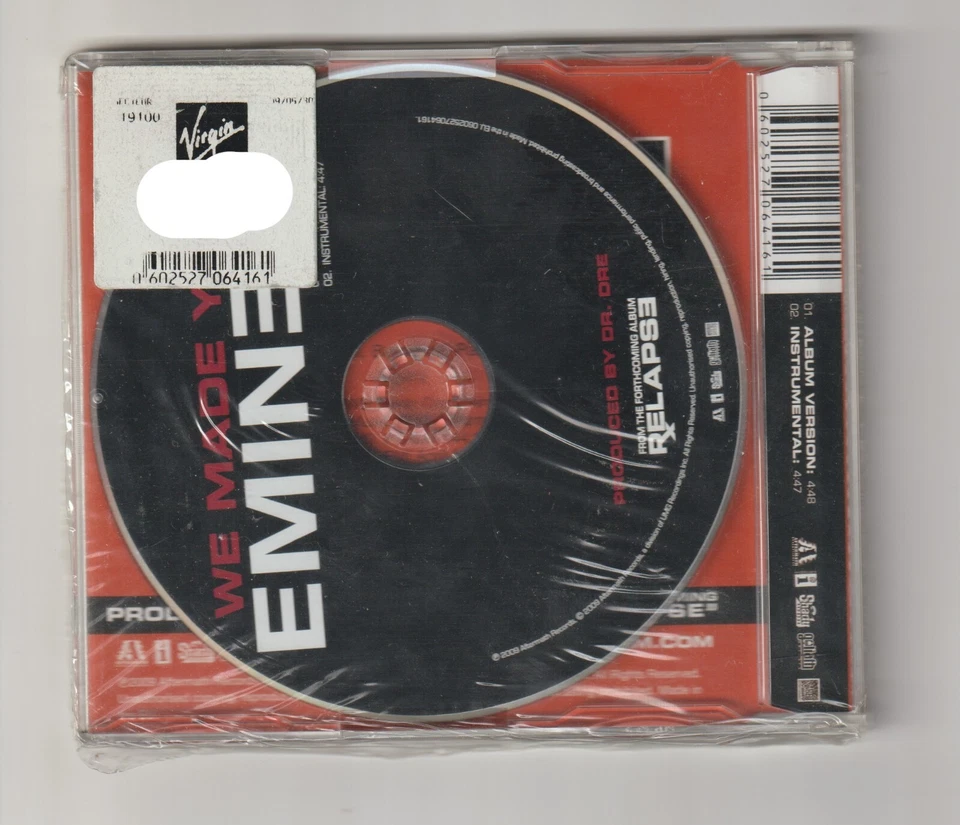 ♫ - EMINEM - WE MADE YOU - CD SINGLE 2 TITRES - 2009 - NEUF NEW - ♫ - Photo 2/2