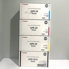 Canon GPR-29 C,M,Y,K Genuine Color Toner Set OEM Sealed For LBP-5460, LBP-7750C