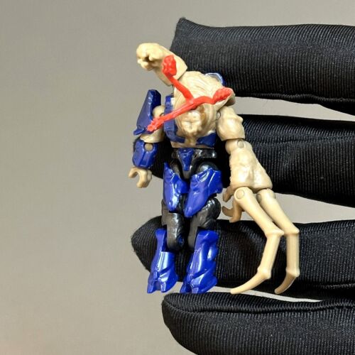 5x Rare Mega Construx Halo 2 Flood Combat Form Covenant Elite (Dark Blue) Figure - Picture 2 of 7