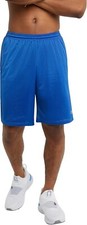 Champion Men's Long Mesh Shorts With Pockets 81622