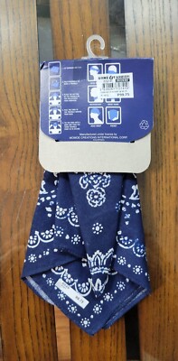 Fashion Bandana Armando Caruso Navy Blue White