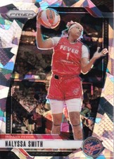 2024 Prizm WNBA Nalyssa Smith Silver Cracked Ice #137 Fever PWE