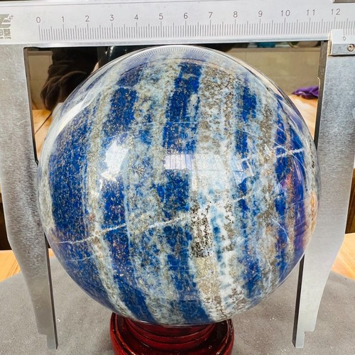 Natürliche Lapislazuli Jaspis Quarz Kugel Kristallkugel Reiki Heilung 3131G - Bild 3 von 10