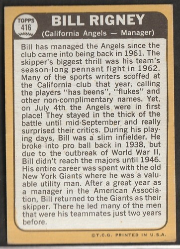 1968 Topps Baseball Cards Scegli una carta a scelta 295-660 EX X-MT 1/25 Set Break - Foto 221 di 490