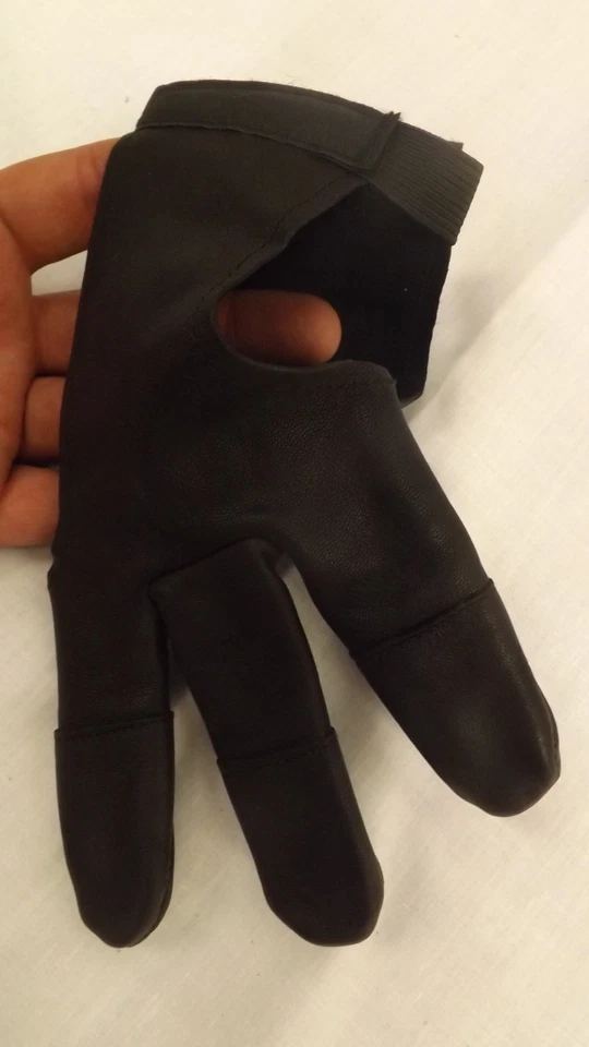 Vtg Pearson Archery Doe Skin Shooting Glove sz Small NEW - Image 4 of 4