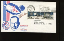 NASA ASTRONAUT AL WORDEN SIGNED JACKSON MICHIGAN HOMECOMING COVER (LV 1433)