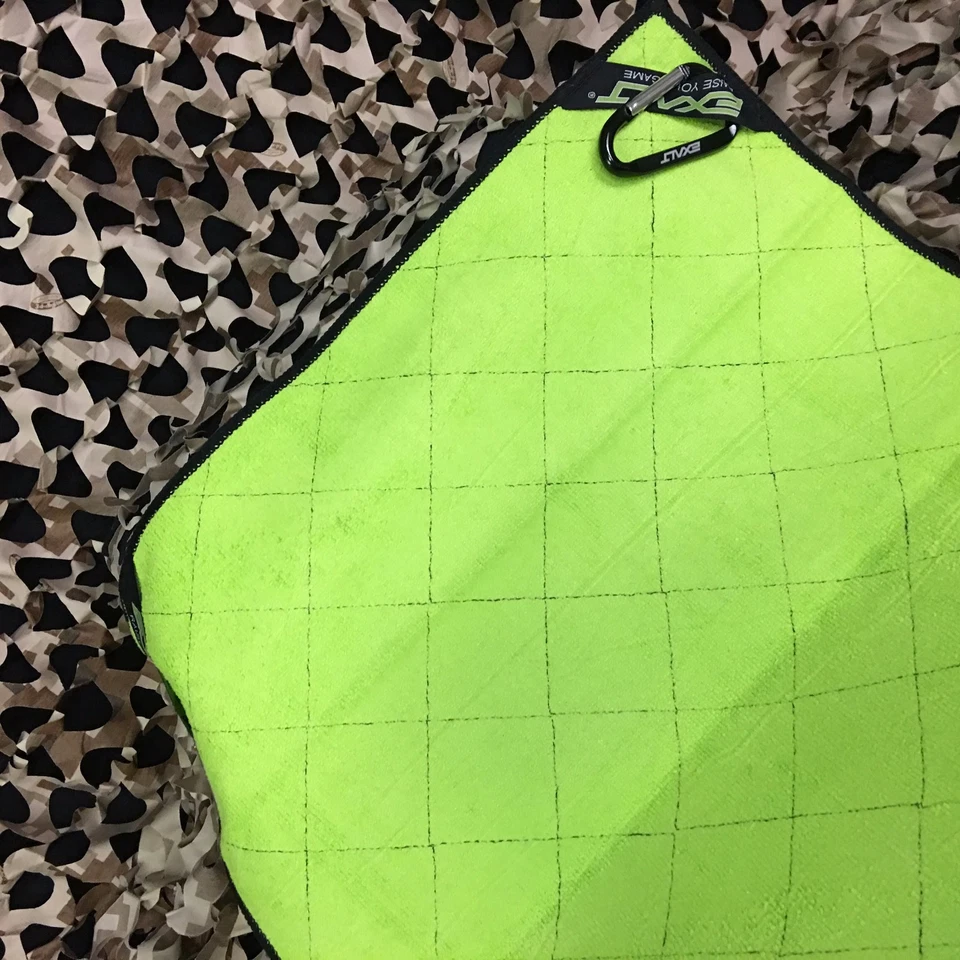 NEW Exalt Microfiber TEAM Double-Sided Cloth Goggle Lens Cleaner - Crystal Blue - Image 4 of 4