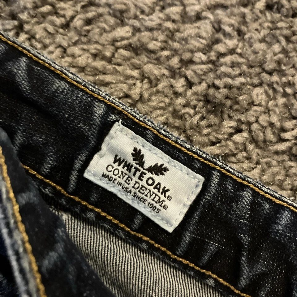 Denim Lucky Brand Lolita Boot Cut White Oak Cono ALTERADO lavado oscuro 27 (29x2) Foto 3 de 4