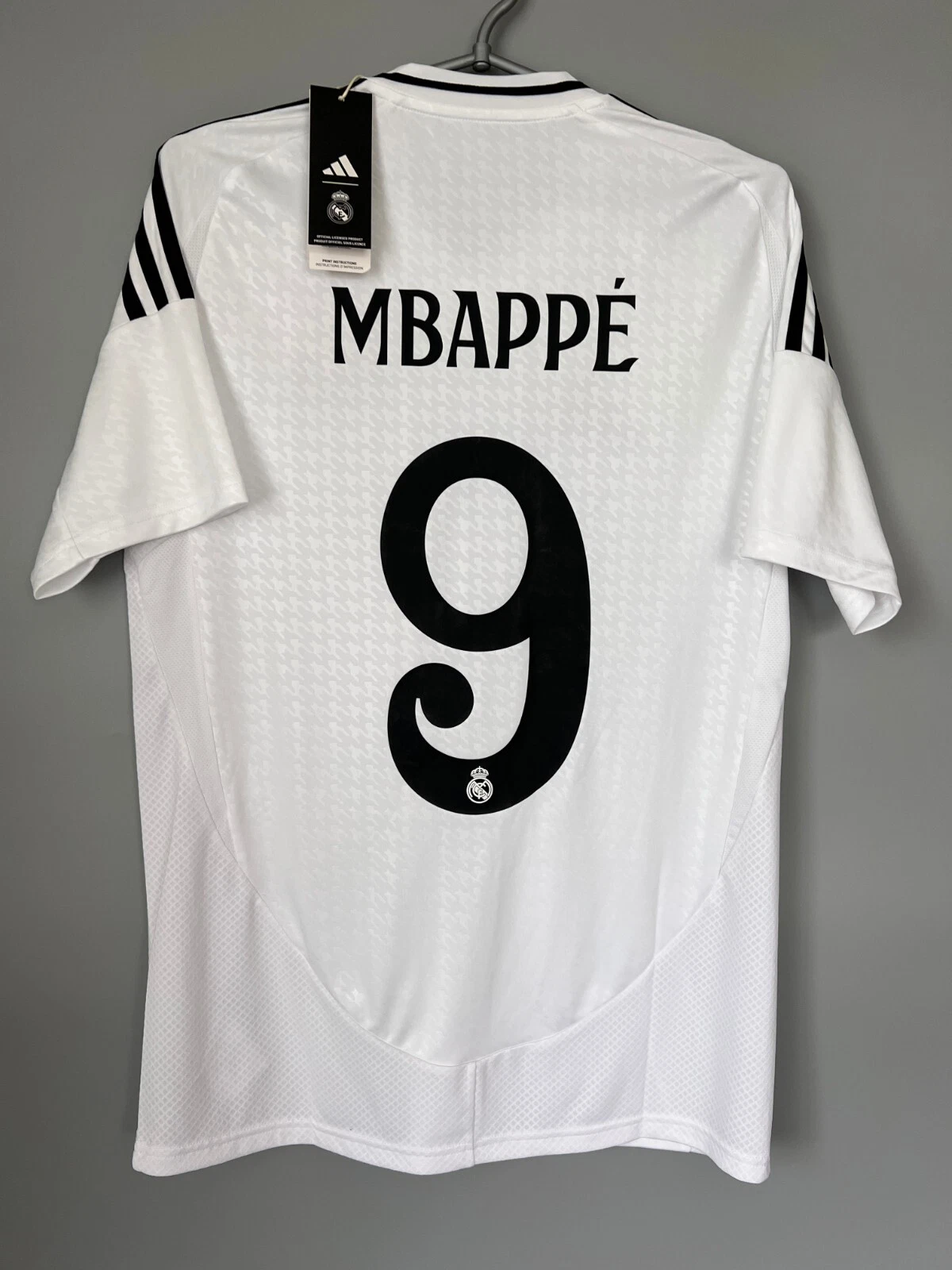 Mbappe Real Madrid Jersey 24/25 Home Soccer Shirt