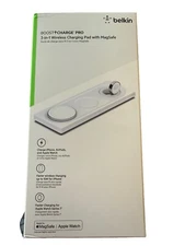 Brand New Belkin Boost Charge Pro 3-in-1 Wireless Charging Pad with MagSafe