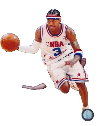 ALLEN IVERSON 2005 NBA All-Star Game MVP 8X10 PHOTO Philadelphia