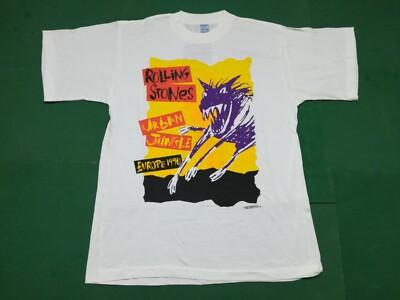 ROLLING STONES Urban Jungle Tour 90 - Rare Vintage T-Shirt , Size