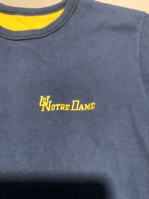 Vintage Champion T Shirt Size XL 1980's University Of Notre Dame