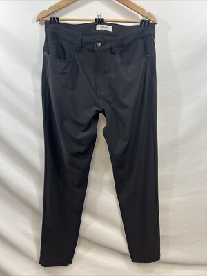 Oliver's Apparel Men's Passage Stretch Pant Orig $148 NWOT BLACK Many Sizes