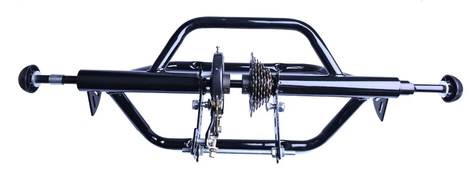 KIT CONVERSIÓN TRICICLO ADULTO TRICICLO 20"-24"-26" 1-7 VELOCIDADES 15mm EJE MARCO TRASERO Foto 4 de 4