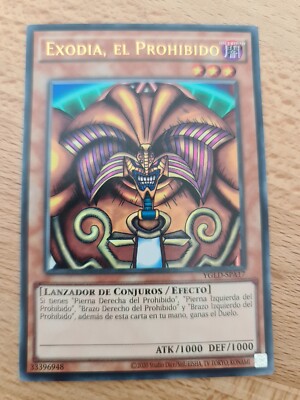 Exodia the Forbidden One○YGLD○YUGIOH○ULTRA RARE○SPANISH○2015