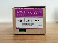 10 x 1000m/65.50 eur (1000m/6.5 eur) Amann Isacord 2922 - Col. 2241