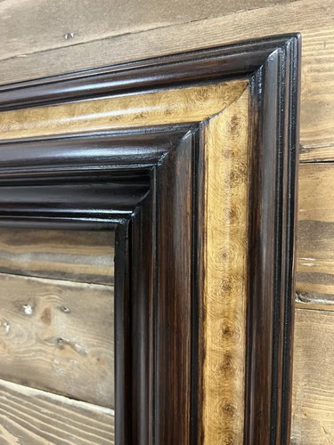 11 x 14 In Stock -Ready to Ship WALNUT finish with OAK accent wood picture frame - Picture 7 of 9