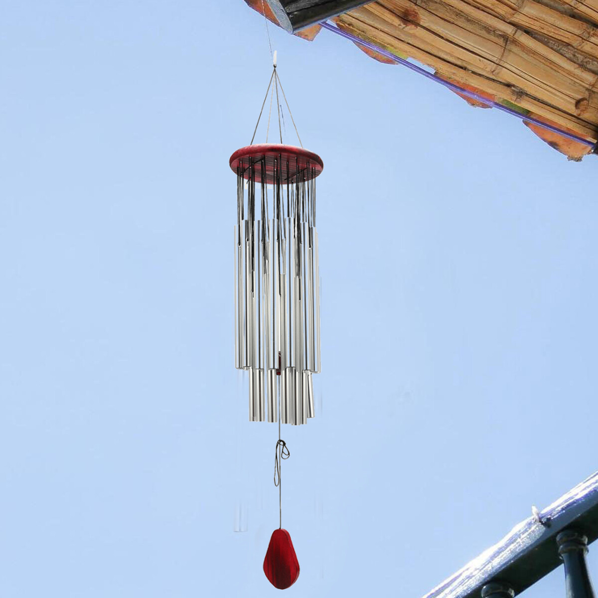 85cm Large Resonant Wind Chimes Bass Sound Church Bell Home Yard Garden